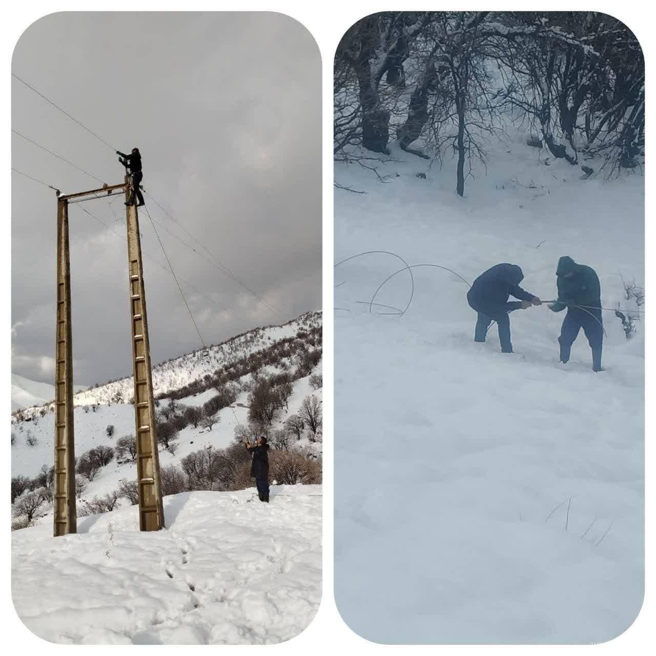 برقدار شدن ۵۴ روستای شهرستان الیگودرز