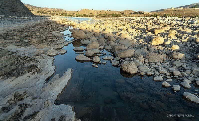 خشکسالی بی‌سابقه در لرستان؛ رودخانه‌های اصلی در آستانه خشک شدن