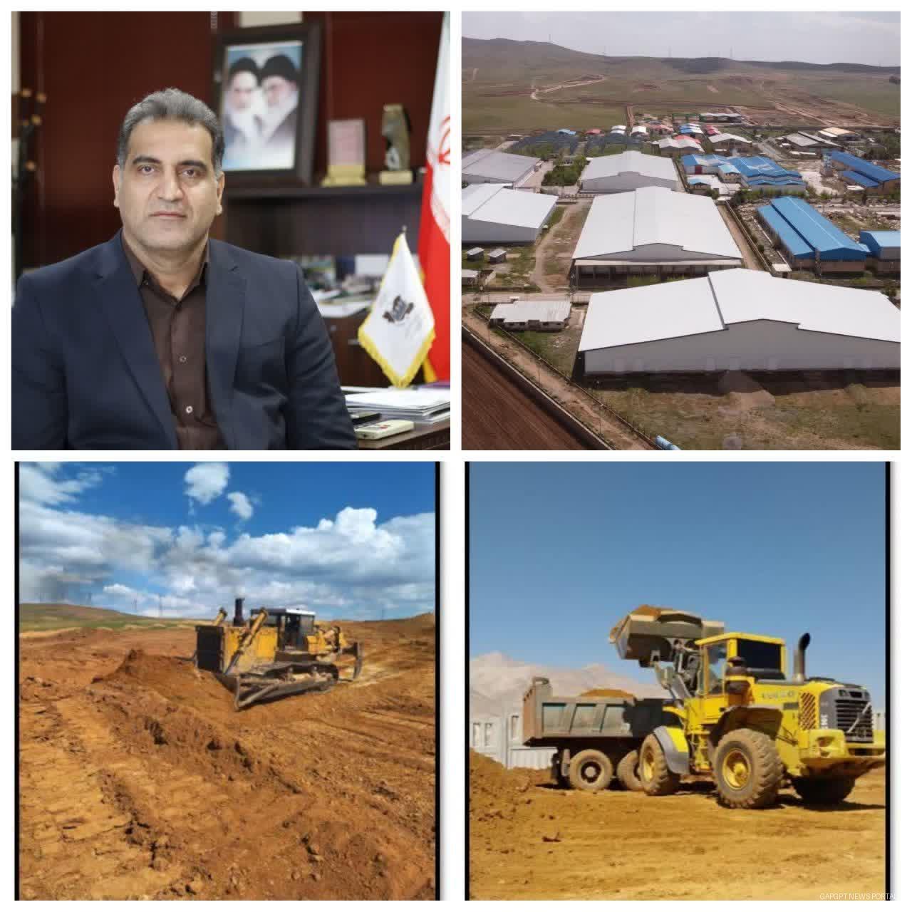 انعقاد ۱۲ قرارداد عمرانی برای شهرک‌های صنعتی شماره یک و ۲ خرم‌‌آباد